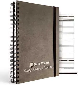 Daily Fitness Planner - Gym Workout Training Log, Weightlifting Exercise Journal, and Food/Diet Tracker - Daily and Weekly Pages, Goal Tracking, Spiral-Bound, 7 x 10 inches Daily Fitness Planner - Gym Workout Training Log, Weightlifting Exercise Journal, and Food/Diet Tracker - Daily and Weekly Pages, Goal Tracking, Spiral-Bound, 7 x 10 inches