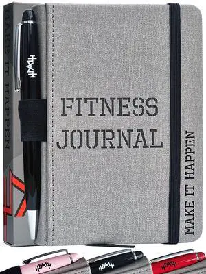 A6 Pocket Fitness Journal & Workout Log Book for Men & Women Track 93 Workouts, Set 15 Goals & Log 24 Personal Records Sweatproof Gym Diary & Exercise Planner Black A6 Pocket Fitness Journal & Workout Log Book for Men & Women Track 93 Workouts, Set 15 Goals & Log 24 Personal Records Sweatproof Gym Diary & Exercise Planner Black