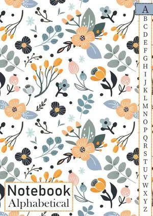 Alphabetical Notebook: 4 pages per letter / A4 Size /105 pages. Large Lined-Journal Organizer with A-Z Tabs Printed, Alphabetic Notebook. a4 notebook ... Writing Note Taking Diary and Planner Alphabetical Notebook: 4 pages per letter / A4 Size /105 pages. Large Lined-Journal Organizer with A-Z Tabs Printed, Alphabetic Notebook. a4 notebook ... Writing Note Taking Diary and Planner