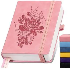 Lined Journal Notebook 365 Pages, A4 Leather Journals for Writing Women & Men, Hardcover Notebook with 100GSM Thick Paper, Daily Journal Notebook for Travel, Work, School, Note Taking, College Ruled Lined Journal Notebook 365 Pages, A4 Leather Journals for Writing Women & Men, Hardcover Notebook with 100GSM Thick Paper, Daily Journal Notebook for Travel, Work, School, Note Taking, College Ruled