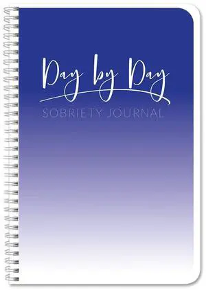 Sobriety Journal/Day by Day Sober Tracker - Wire-O, 144 Pages, 6'' x 9'' (Made in USA) Sobriety Journal/Day by Day Sober Tracker - Wire-O, 144 Pages, 6'' x 9'' (Made in USA)