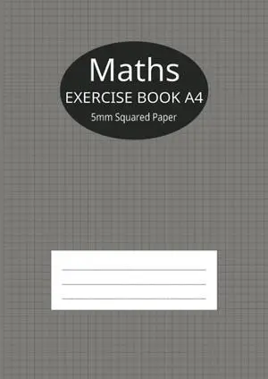 Exercise Book: 5mm Squared Paper - A4 size Exercise Book: 5mm Squared Paper - A4 size