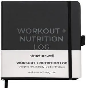 Workout + Nutrition Log 12 Week Fitness Tracker, Workout Log Book, Gym Planner, and Food Journal for Men & Women | Daily Exercise, Diet, Weightlifting, and Nutrition Log Workout + Nutrition Log 12 Week Fitness Tracker, Workout Log Book, Gym Planner, and Food Journal for Men & Women | Daily Exercise, Diet, Weightlifting, and Nutrition Log