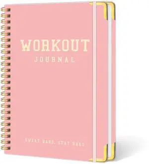 Fitness Planner Workout Journal, Undated Gym Workout Log Book 6 x 8.2 Inch, Hardcover with Metal Corners Exercise Notebook for Men Women Weight Loss Body Building Home Gym Fitness Planner Workout Journal, Undated Gym Workout Log Book 6 x 8.2 Inch, Hardcover with Metal Corners Exercise Notebook for Men Women Weight Loss Body Building Home Gym