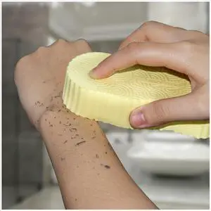 Magic Exfoliating Bath Sponge (2 pcs), 3D Super Soft Exfoliating Bath Sponge, Skin Friendly and Reusable for Adults Children and Pregnant Women Alternative to exfoliating Gloves Magic Exfoliating Bath Sponge (2 pcs), 3D Super Soft Exfoliating Bath Sponge, Skin Friendly and Reusable for Adults Children and Pregnant Women Alternative to exfoliating Gloves