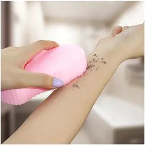 Magic Exfoliating Bath Sponge, 3D Super Soft Exfoliating Bath Sponge, Skin Friendly and Reusable for Adults Children and Pregnant Women Alternative to exfoliating Gloves (Pink + Yellow + Gray) Magic Exfoliating Bath Sponge, 3D Super Soft Exfoliating Bath Sponge, Skin Friendly and Reusable for Adults Children and Pregnant Women Alternative to exfoliating Gloves (Pink + Yellow + Gray)