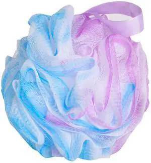 Shower Bath Sponge XL 75g Soft Shower Loofahs Balls for Body Wash Men Women Bathroom Accessories, 1 Pack, Blue-Purple Shower Bath Sponge XL 75g Soft Shower Loofahs Balls for Body Wash Men Women Bathroom Accessories, 1 Pack, Blue-Purple