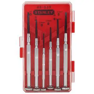 Hand Tools 66-039 6 Piece Jeweler's Screwdriver Set Hand Tools 66-039 6 Piece Jeweler's Screwdriver Set