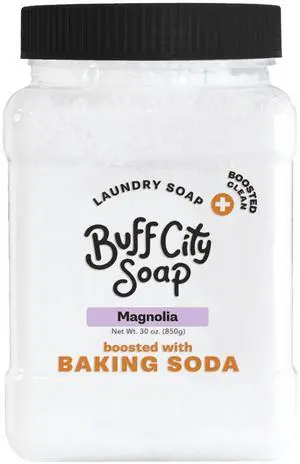 Powder Laundry Soap Plus - Made With Simple, Plant-Based Ingredients & Boosted With Baking Soda - Magnolia, Apple, Blackberry, & Lemon Scented Laundry Detergent Powder - Magnolia Powder Laundry Soap Plus - Made With Simple, Plant-Based Ingredients & Boosted With Baking Soda - Magnolia, Apple, Blackberry, & Lemon Scented Laundry Detergent Powder - Magnolia