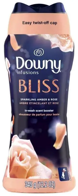 Infusions In-Wash Laundry Scent Booster Beads, BLISS, Sparkling Amber and Rose, 12.2 oz Infusions In-Wash Laundry Scent Booster Beads, BLISS, Sparkling Amber and Rose, 12.2 oz