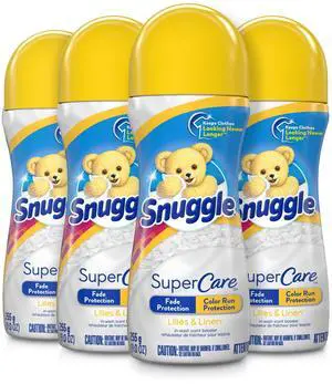 SuperCare in-Wash Scent Booster, Lilies and Linen, Fade Protection and Color Run Protection, 9 Ounce, 4 Count SuperCare in-Wash Scent Booster, Lilies and Linen, Fade Protection and Color Run Protection, 9 Ounce, 4 Count