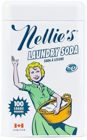Laundry Soda - Concentrated Laundry Detergent Powder - 100 Load - Gentle on Skin and Environment - Fragrance-Free - (Made in Canada) Laundry Soda - Concentrated Laundry Detergent Powder - 100 Load - Gentle on Skin and Environment - Fragrance-Free - (Made in Canada)