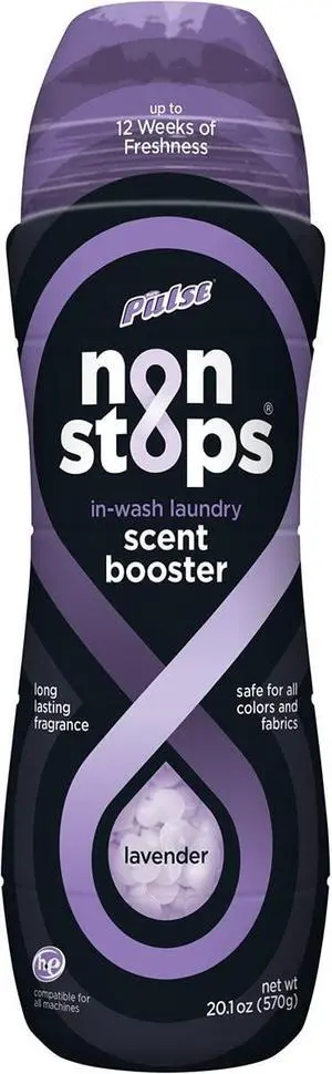 Non Stops Laundry Scent Boosters - Lavender Scent - Scent Boosting Beads - Long Lasting Fragrance (20.1 oz) Non Stops Laundry Scent Boosters - Lavender Scent - Scent Boosting Beads - Long Lasting Fragrance (20.1 oz)