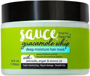 Deep Conditioning Hair Mask for Dry Damaged Hair, Guacamole Whip (12 Fl Oz) Frizz Control with Avocado, Jarrah Honey, Monoi & Argan Oil Deep Conditioning Hair Mask for Dry Damaged Hair, Guacamole Whip (12 Fl Oz) Frizz Control with Avocado, Jarrah Honey, Monoi & Argan Oil