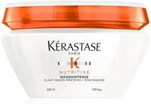 Nutritive Masquintense Mask For Fine to Medium Dry Hair - Deeply Nourishes & Conditions, With Plant-Based Proteins & Niacinamide, 6.8 Fl Oz Nutritive Masquintense Mask For Fine to Medium Dry Hair - Deeply Nourishes & Conditions, With Plant-Based Proteins & Niacinamide, 6.8 Fl Oz