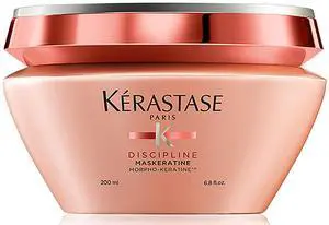 Discipline Maskeratine Hair Mask, Restorative Anti-Frizz Mask, Heat Protectant & Maintains Hair Health with Morpho-Keratine and Softening Agents for All Hair Types, 6.8 Fl Oz Discipline Maskeratine Hair Mask, Restorative Anti-Frizz Mask, Heat Protectant & Maintains Hair Health with Morpho-Keratine and Softening Agents for All Hair Types, 6.8 Fl Oz