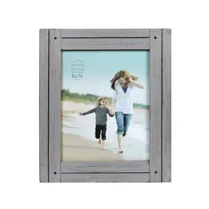 Homestead 8-Inch by 10-Inch Rustic Wood Picture Frame in Distressed Gray Finish, Two-Way Easel, Can Be Wall-Mounted Homestead 8-Inch by 10-Inch Rustic Wood Picture Frame in Distressed Gray Finish, Two-Way Easel, Can Be Wall-Mounted