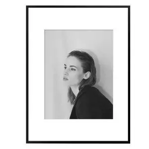 12x16 Aluminum Picture Frame - with Mat for 8.5x11 Photo or Without Mat for 12 x 16 Photo - Real Glass Cover - Simple and Elegant Decor for Wall Mounting - 1 Pack - Black 12x16 Aluminum Picture Frame - with Mat for 8.5x11 Photo or Without Mat for 12 x 16 Photo - Real Glass Cover - Simple and Elegant Decor for Wall Mounting - 1 Pack - Black