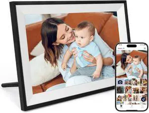 Digital Picture Frame, 10.1 Inch Digital Photo Frame with 1280 * 800 HD IPS Touch Screen, Smart Digital Frame Built-in 32GB Memory, Auto-Rotate Easy Setup Share Photos & Videos via AiMOR App Digital Picture Frame, 10.1 Inch Digital Photo Frame with 1280 * 800 HD IPS Touch Screen, Smart Digital Frame Built-in 32GB Memory, Auto-Rotate Easy Setup Share Photos & Videos via AiMOR App