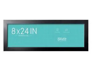 8x24 Picture Frame Black, Panoramic Picture Frame for Wall Decoration, Classic Black Minimalist Style Suitable for Decorating Houses, Offices, Hotels1 Pack 8x24 Picture Frame Black, Panoramic Picture Frame for Wall Decoration, Classic Black Minimalist Style Suitable for Decorating Houses, Offices, Hotels1 Pack