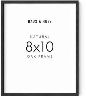Black Oak Wood 8x10 Picture Frame - Modern Wood Wall Art Display - Minimalist, Lightweight 8x10 Black Frame for Art Prints, Photos, Posters - Ready-to-Hang Vertically & Horizontally Black Oak Wood 8x10 Picture Frame - Modern Wood Wall Art Display - Minimalist, Lightweight 8x10 Black Frame for Art Prints, Photos, Posters - Ready-to-Hang Vertically & Horizontally