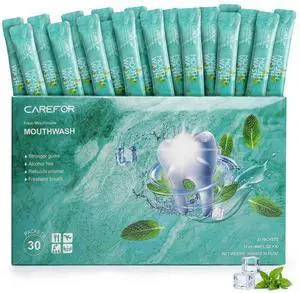 Travel Size Portable Alcohol & Fluoride Free Mini Bulk 30 Packets Travel Size Portable Alcohol & Fluoride Free Mini Bulk 30 Packets