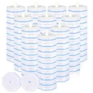100 Count Disposable Toilet Brush Refills for Clorox, 5X Cleaning Power Scrubber Refill, High-Density Disposable Brush Refills, 360° Efficient Cleaning, No Falling Apart, Fresh Fragrance 100 Count Disposable Toilet Brush Refills for Clorox, 5X Cleaning Power Scrubber Refill, High-Density Disposable Brush Refills, 360° Efficient Cleaning, No Falling Apart, Fresh Fragrance