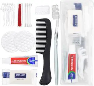25 Sets Personal Hygiene Kit Bulk, Disposable Toothbrushes with Toothpaste Floss Comb Soap Cover and Vanity Kit, Toiletry Kits Homeless Supplies Bulk for Women,Men,Travel,Homeless 25 Sets Personal Hygiene Kit Bulk, Disposable Toothbrushes with Toothpaste Floss Comb Soap Cover and Vanity Kit, Toiletry Kits Homeless Supplies Bulk for Women,Men,Travel,Homeless