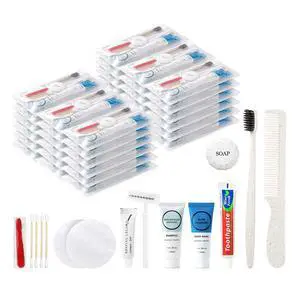 20 Kits Travel Toiletry Kit Bulk, 9-in-1 Disposable Personal Hygiene Kit, Basic Toiletry Kits for Men Women, Homeless Care Supplies Charity Kit for Guest, Hotel, Camping, Travel, Donation 20 Kits Travel Toiletry Kit Bulk, 9-in-1 Disposable Personal Hygiene Kit, Basic Toiletry Kits for Men Women, Homeless Care Supplies Charity Kit for Guest, Hotel, Camping, Travel, Donation
