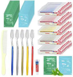 Bulk Hygiene Kits for Homeless,Disposable Toothbrushes with Toothpaste and Comb for Homeless Individually WrappedBasic Toiletry Kits Travel Size Shampoo And Body Wash For Hotel,Air Bnb Charity(20) Bulk Hygiene Kits for Homeless,Disposable Toothbrushes with Toothpaste and Comb for Homeless Individually WrappedBasic Toiletry Kits Travel Size Shampoo And Body Wash For Hotel,Air Bnb Charity(20)