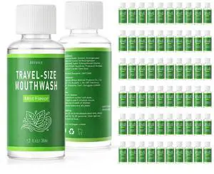 100 Pcs Travel Size Mouthwash Bulk, Portable Mouthwash, Mini Alcohol-Free, Mint Oral Rinse Fresh Mouth Wash Individual Bottle for Travel, Hotels, Office, On-The-Go, Donation 1.2oz/35ml 100 Pcs Travel Size Mouthwash Bulk, Portable Mouthwash, Mini Alcohol-Free, Mint Oral Rinse Fresh Mouth Wash Individual Bottle for Travel, Hotels, Office, On-The-Go, Donation 1.2oz/35ml