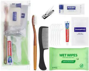 Pack of 50 Travel Size Toiletries Kit Individually Packed,Personal Hygiene Kit for for Men, Women & Charity - Disposable Homeless Care Package Supplies Bulk Pack of 50 Travel Size Toiletries Kit Individually Packed,Personal Hygiene Kit for for Men, Women & Charity - Disposable Homeless Care Package Supplies Bulk