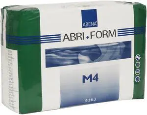 Abri-Form Comfort Plastic-Backed Briefs, Level 4, (Medium To Large Sizes) Medium, 14 Count Abri-Form Comfort Plastic-Backed Briefs, Level 4, (Medium To Large Sizes) Medium, 14 Count