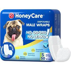 All-Absorb A26 Male Dog Wrap, 50 Count, Small All-Absorb A26 Male Dog Wrap, 50 Count, Small