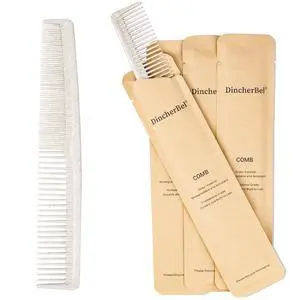 Hair Combs Bulk, Disposable Wheat Straw Combs Individually Wrapped Combs for Hotel, Travel, Airbnb, Charity, Church, Homeless (Pack of 100) Hair Combs Bulk, Disposable Wheat Straw Combs Individually Wrapped Combs for Hotel, Travel, Airbnb, Charity, Church, Homeless (Pack of 100)