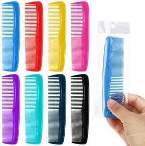 100 Packs Combs Bulk Individually Wrapped Multicolor Disposable Travel Comb Bulk Hair for Hotel Small Combs Homeless Shelter Church(Multicolor) 100 Packs Combs Bulk Individually Wrapped Multicolor Disposable Travel Comb Bulk Hair for Hotel Small Combs Homeless Shelter Church(Multicolor)