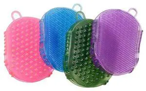Rubber Jelly Scrubber, Hunter Green Rubber Jelly Scrubber, Hunter Green