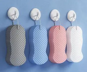 4Pcs, 3D Magic Exfoliating Bath Sponge,Magic Exfoliating Sponges for Body,Skin Friendly and Reusable for Adults Children and Pregnant Women Alternative to Exfoliating Gloves 4Pcs, 3D Magic Exfoliating Bath Sponge,Magic Exfoliating Sponges for Body,Skin Friendly and Reusable for Adults Children and Pregnant Women Alternative to Exfoliating Gloves