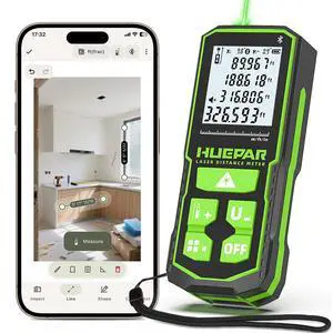 330Ft Green Laser Measuring Tool with Bluetooth APP Control 330Ft Green Laser Measuring Tool with Bluetooth APP Control