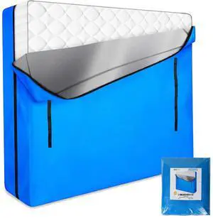 Mattress Bags for Moving and Storage, Zippered Mattress Storage Bag with 8 Strong Carrying Handles, Cover Moving Supplies Reusable Mattress Protector (King) Mattress Bags for Moving and Storage, Zippered Mattress Storage Bag with 8 Strong Carrying Handles, Cover Moving Supplies Reusable Mattress Protector (King)