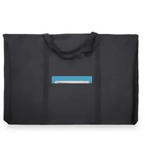 Dacron Light Weight Art Portfolio Tote Bag, 25'' x 37'' for 24'' x36'' Black Carrying Storage Case For Poster, Sketching, and Drawing Dacron Light Weight Art Portfolio Tote Bag, 25'' x 37'' for 24'' x36'' Black Carrying Storage Case For Poster, Sketching, and Drawing