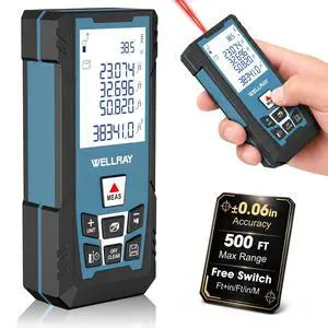 Laser Measuring Tool, 500FT Laser Measure Tool with ±1/16" Accuracy, IP54 Laser Distance Meters with FT/in Units for Area/Volume, Laser Measurement Tool with Angle Sensor for DIY Home Indoor, Black Laser Measuring Tool, 500FT Laser Measure Tool with ±1/16" Accuracy, IP54 Laser Distance Meters with FT/in Units for Area/Volume, Laser Measurement Tool with Angle Sensor for DIY Home Indoor, Black