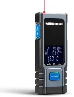 Rechargeable Compact 130ft Laser Measuring Tool - HLMT130 Rechargeable Compact 130ft Laser Measuring Tool - HLMT130