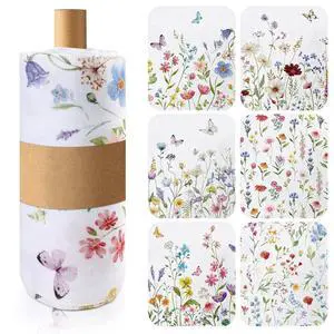 36 Pcs Reusable Paper Towels Roll Paperless Cotton Cloth 9.8" X 11" Washable Kitchen Towel Absorbent Soft Flannel Reusable Hand Napkin for Home Bathroom Cleaning Household Dishcloth 36 Pcs Reusable Paper Towels Roll Paperless Cotton Cloth 9.8" X 11" Washable Kitchen Towel Absorbent Soft Flannel Reusable Hand Napkin for Home Bathroom Cleaning Household Dishcloth