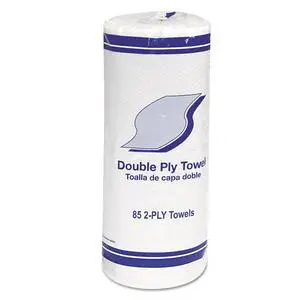 Paper Towels, 30 Pack, 85 Perforated 2-Ply White 11"x7.8" Sheets Per Roll, Fits Standard Dispensers Paper Towels, 30 Pack, 85 Perforated 2-Ply White 11"x7.8" Sheets Per Roll, Fits Standard Dispensers