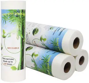 Bamboo Paper Towels Replacement 4 Rolls 80 Sheets Heavy Duty Machine Washable Reusable Paper Towels for Kitchen and Daily Use(11x12, 4 Rolls) Bamboo Paper Towels Replacement 4 Rolls 80 Sheets Heavy Duty Machine Washable Reusable Paper Towels for Kitchen and Daily Use(11x12, 4 Rolls)