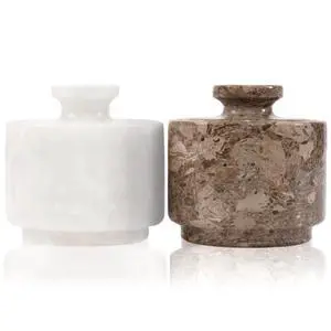 Marble Salt Cellar with Lid 3" White and Oceanic Celtic Salt & Pepper Containers, Perfect for Home & Kitchen Countertop, Salt Dish & Sugar Bowls for Table Decor Marble Salt Cellar with Lid 3" White and Oceanic Celtic Salt & Pepper Containers, Perfect for Home & Kitchen Countertop, Salt Dish & Sugar Bowls for Table Decor