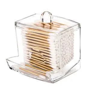 10oz Qtip Holder Dispenser Big Clear Bathroom Organizer Accessories Decor for Storage-Qtips Cotton Ball Holder Apothecary Jars, Cotton Swabs, Floss Container 10oz Qtip Holder Dispenser Big Clear Bathroom Organizer Accessories Decor for Storage-Qtips Cotton Ball Holder Apothecary Jars, Cotton Swabs, Floss Container