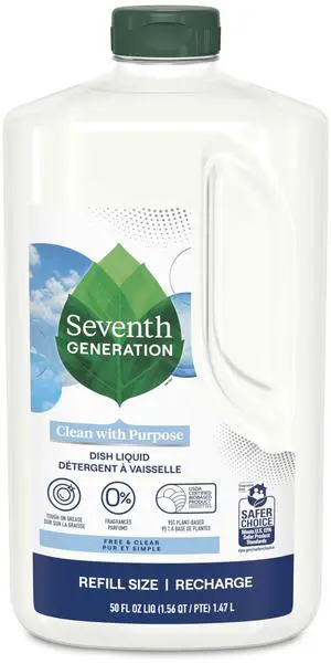 Dishwashing Liquid, Natural, 50 Ounce Dishwashing Liquid, Natural, 50 Ounce
