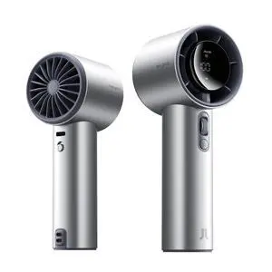 Handheld Fan Pro1S - Next-Gen Airflow: Up to 40h Runtime, Electroplated Body - Luxury Shine, 1-100 Speed Scroll Wheel, 5000mAh-Portable Fan for Travel, Gifts for Women Men(Chrome Silver, 1Pc) Handheld Fan Pro1S - Next-Gen Airflow: Up to 40h Runtime, Electroplated Body - Luxury Shine, 1-100 Speed Scroll Wheel, 5000mAh-Portable Fan for Travel, Gifts for Women Men(Chrome Silver, 1Pc)